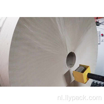 Industriële jumbo -rolpapier zaagmesgleedmachine